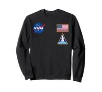 NASA Meatball Insignia - Bandiera USA Missione Space Shuttle Felpa