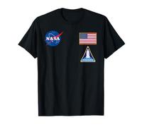 NASA Meatball Insignia - Bandiera USA Missione Space Shuttle Maglietta
