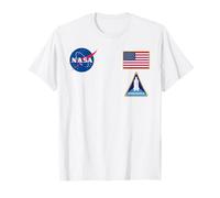 NASA Meatball Insignia - Bandiera USA Missione Space Shuttle Maglietta