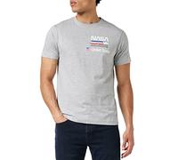 Nasa Men's Plane Aeronautics T Shirt, Grey (Grey Gry), XL UK
