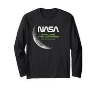NASA - Moon Explore The Universe Maglia a Manica