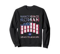 NASA Nancy Grace Roman Telescopio Spaziale Insignia Logo Felpa