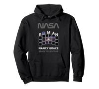 NASA Nancy Grace Roman Telescopio Spaziale Insignia Logo Felpa con Cappuccio