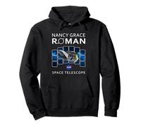 NASA Nancy Grace Roman Telescopio Spaziale Insignia Logo Felpa con Cappuccio