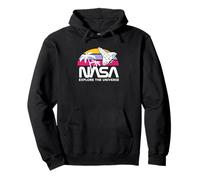 NASA - Razzo Verso Il Tramonto, colorato/Bianco Felpa con Cappuccio