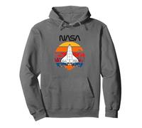 NASA - Razzo Verso Il Tramonto Felpa con Cappuccio