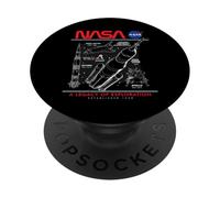 NASA Space Shuttle SLS Saturn V Apollo Lunar Schematico PopSockets PopGrip Adesivo
