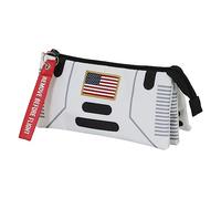 NASA Spaceship-Astuccio Triplo FAN 2.0, Bianco, 23 x 11 cm