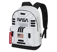 NASA Spaceship-Zaino HS FAN 2.0, Bianco, 30 x 41 cm, Capacità 22 L