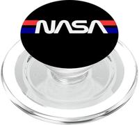 NASA Worm Logo PopSockets PopGrip per MagSafe