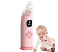 Nasal Aspirator Baby, Snot Sucker Device, Three Suction Levels, Soothing Light Feature, Built-In Music Function, Perfect for Mucus Removal, Infant Care, Rechargeable Cleaning
