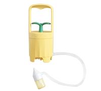 Nasal Aspirator with Pump, Cartoon Nose Sucker, Anti-Backflow Design, Soft Silicone Tip, Gentle Suction System, Easy to Clean Parts, Compact Baby Care Tool, Perfect for Boys, Girls, 17.8x7.8x7.5cm