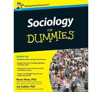 Nasar Meer Jay Gabler Sociology For Dummies, UK Edition (Tascabile)