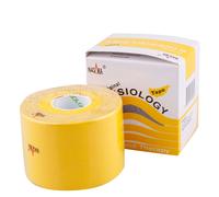 Nasara Nastro kinesiologico Kinesiologie Nastro – Giallo – 1 rotolo