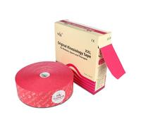 Nasara Original nastro kinesiologico XXL per sport e medicina, rotolo da 5cm x 32m, rosa