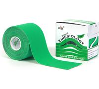 Nasara Tape Elastico 5 cm x 5 m - verde