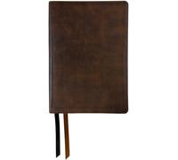 NASB 1995 Side-Column Reference Bible, Brown, Leathertex