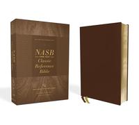 NASB, Classic Reference Bible, Genuine Leather, Buffalo, Brown, Red Letter, 1995 Text, Art Gilded Edges, Comfort Print: New American Standard Bible, ... Buffalo, Red Letter, 1995 Text, Comfort Print