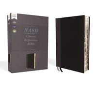 NASB, Classic Reference Bible, Leathersoft, Black, Red Le (Rilegato in ecopelle)