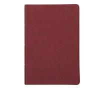 NASB Giant Print Reference Bible, Burgundy LeatherTouch (Rilegato in ecopelle)