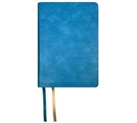 NASB Large Print Compact Bible, Teal, Leathertex, 2020 text