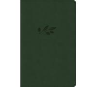NASB Large Print Personal Size Reference Bible, Olive (Rilegato in ecopelle)
