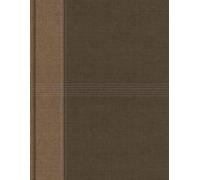 NASB Notetaking Bible, Large Print Edition, Brown Cloth Over Board