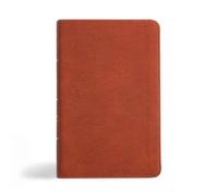 NASB Personal Size Bible, Burnt Sienna Leathertouch (Rilegato in ecopelle)
