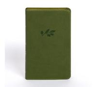 NASB Personal Size Bible, Olive Leathertouch (Rilegato in ecopelle)