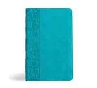 NASB Personal Size Bible, Teal Leathertouch (Rilegato in ecopelle)