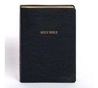 NASB Super Giant Print Reference Bible, Black Leathertouc (Rilegato in ecopelle)