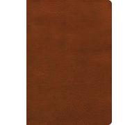 NASB Super Giant Print Reference Bible, Burnt Sienna (Rilegato in ecopelle)