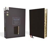 Nasb, Thinline Bible, Bonded Leather, Black, Red Letter Edition, 1995 Text,
