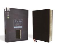 NASB, Thinline Bible, Giant Print, Bonded Leather, Black, (Rilegato in ecopelle)