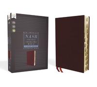 NASB, Thinline Bible, Large Print, Bonded Leather, Burgun (Rilegato in ecopelle)