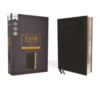 NASB, Thinline Bible, Large Print, Leathersoft, Black, Re (Rilegato in ecopelle)