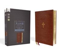 Nasb, Thinline Bible, Large Print, Leathersoft, Brown, Red Letter Edition,