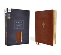 Bibbia New American Standard Bible – Thinline Leathersoft Marrone – Red Letter (testo 1995)