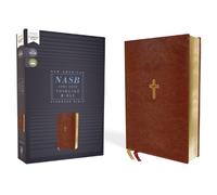 NASB, Thinline Bible, Leathersoft, Brown, Red Letter, 199 (Rilegato in ecopelle)