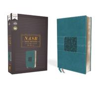 NASB, Thinline Bible, Leathersoft, Teal, Red Letter, 2020 (Rilegato in ecopelle)