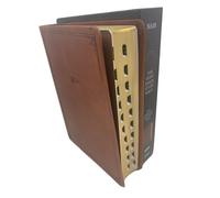 Nasb Tony Evans Study Bibbia, Marrone Leathertouch, Indicizzato: Avanzato God's