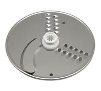 NaschLager Disco interno per grattugia, 4 mm, in acciaio inox, KW714292 | Compatibile con robot da cucina Kenwood Food Processor, supporto bianco, disco da taglio grossolano, disco grattugia