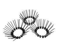 NaschLager Nastro di setole compatibile con Kärcher WRE 18 - 55 - Spazzola in nylon di ricambio per la pulizia delle fughe a batteria, confezione da 3 accessori per terrazze, pietre per pavimentazione
