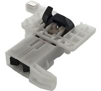 NaschLager Serratura per porta 10006917 per lavastoviglie compatibile con Bosch Siemens, serratura meccanica porta chiavistello con magnete e molla chiusura porta unità di blocco alloggiamento bianco