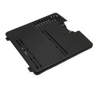 NaschLager Sportello di servizio 00703294 compatibile con Bosch Siemens EQ.5 EQ.6 Plus extra-classe S100 S300 S400 S500 S700 VeroAroma 300 500 700 coperchio coperchio nero