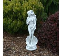 Nascita Della Venere Frau-Figur Figura 61 CM 10 KG Grigio Cemento bianco
