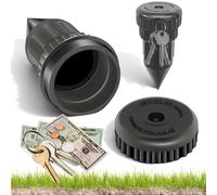 Nascondi Chiavi da Esterno Piccola Cassaforte Mimetizzata Cassaforte Invisibile Nascondi Soldi Chiavi Nascondiglio Segreto da Giardino Adatta per Giardini, Prati, Terrazze e Cacce al Tesoro