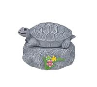 Nascondi Chiavi per Esterno Porta Chiavi Roccia Finta con Tartaruga Statuetta