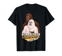 Nascondi e Cerca Campioni Fino al 2025 Meme dello scandalo della Cam del Bacio virale Maglietta