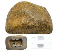 Nascondi una chiave al di fuori della chiave di riserva realistica Hider Rocce Resistente, nascondi una roccia falsa con scompartimento segreto mantieniti al sicuro per il paesaggio